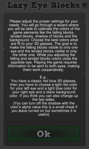 Lazy Eye Blocks color settings