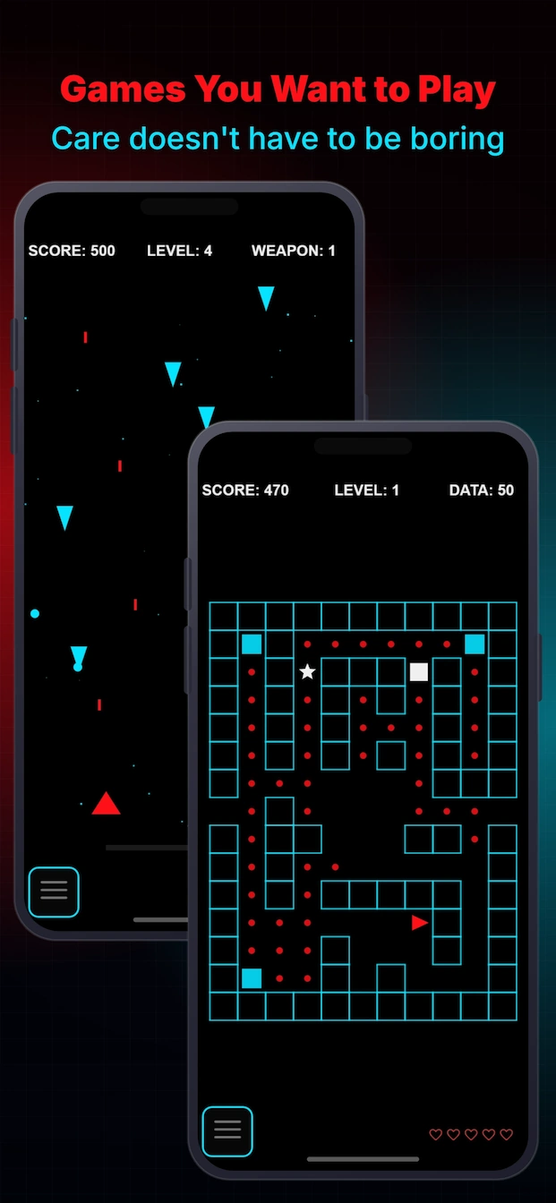 Engage in fun and interactive challenges to improve your vision.